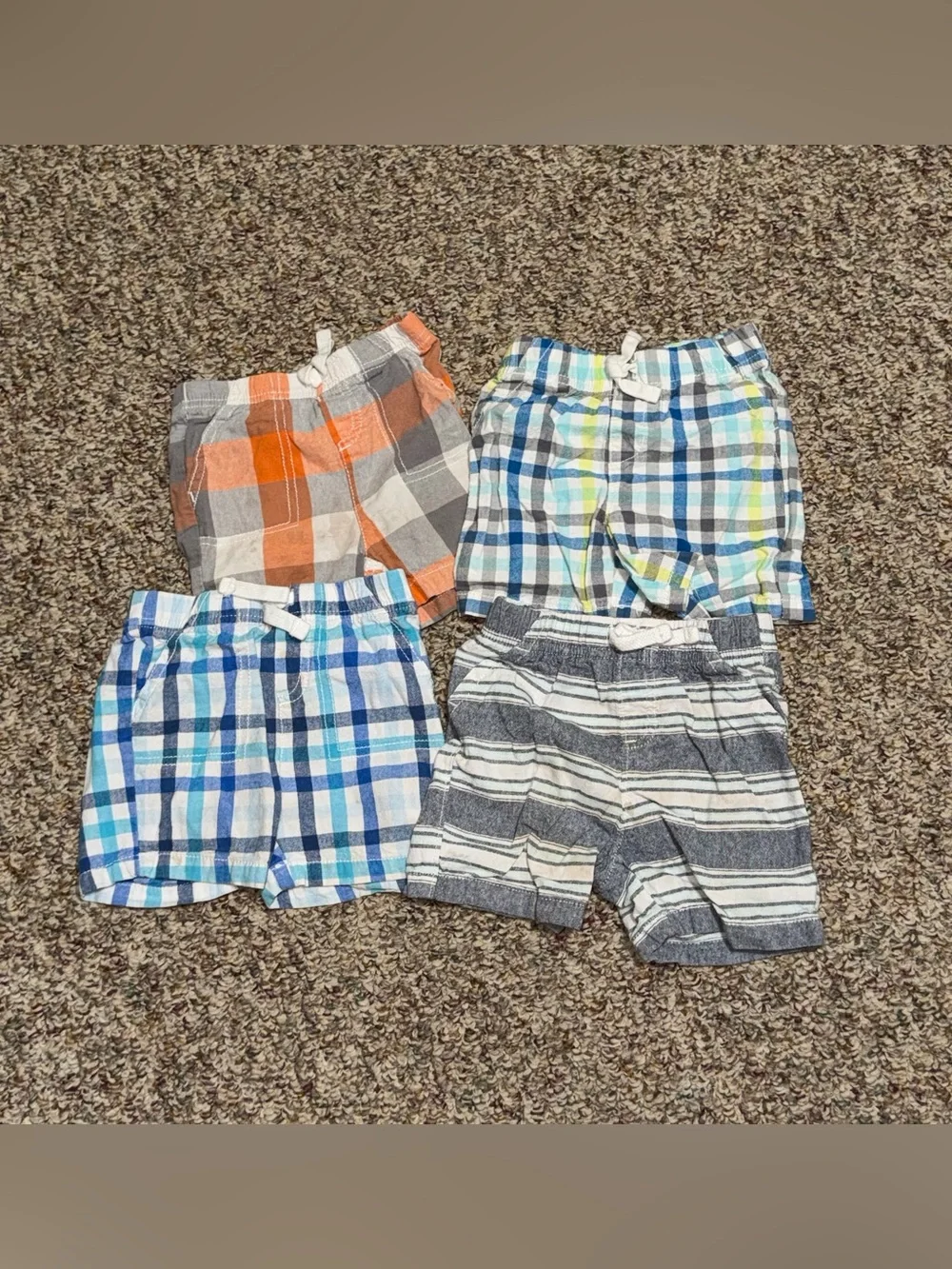 jumping beans boys girls toddler size 18 months shorts lot of 4 Toddler Shorts
